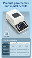 XINGYUN ME110 Halogen Moisture Analyzer Machine 110g 0.01g Moisture Meter for Food Grains Powder