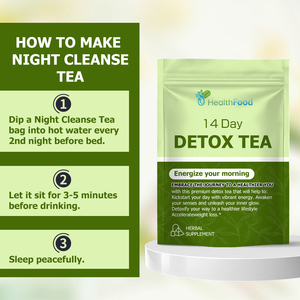 Té desintoxicante de 14 días en oferta con Garcinia Cambogia que promueve la pérdida de peso y aumenta tu energía. Té Oolong, té desintoxicante de 14 días. - Product Image 3
