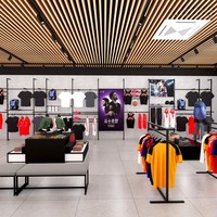 Présentoir de Vitrine Personnalisé pour Vêtements de Sport, Mannequins, Baskets et Tenues de Fitness – Idéal pour Magasins de Détail
