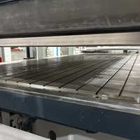 Motor de Rodamiento Automático con Control PLC para Trabajo en Alta Temperatura, Muebles de Madera, Puertas de Gabinetes de Cocina de MDF, Membrana de Vacío con Calor