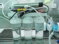 Système de purification d'eau sous évier à osmose inverse 7 étapes, usage domestique électrique avec fonction d'auto-nettoyage