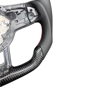 Volante Deportivo Personalizado de Cuero y Fibra de Carbono para Golf MK7/7.5/6/5 <span class=keywords><strong>GTI</strong></span>/GTS/GTD/GTE/R CC R-Line - Product Image 5