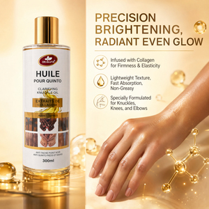 Huile Essentielle Clarifiante au Collagène Bio OEM ODM 300ml – Huile Éclaircissante <span class=keywords><strong>Anti</strong></span>-Taches pour Genoux, Coudes et Doigts Sombres - Product Image 4