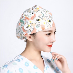 Cappello da Infermiere e Dottore 2021 per Uomo e Donna, Cappello da Laboratorio, Cappello in Puro Cotone per Ospedale, Clinica Dentale, <span class=keywords><strong>Pediatria</strong></span> - Product Image 5