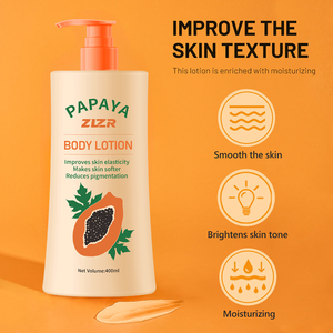 Loción Corporal Blanqueadora de Papaya, Cuidado de la Piel, Suavizante, Nutritiva, Loción Corporal para Mujer, Loción Corporal Hidratante de Papaya al por Mayor - Product Image 3