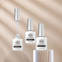 BORN PRETTY 10ml 3 pièces/kit – Kit de base et de finition avec primer pour ongles – Gel professionnel longue tenue et brillant pour salon