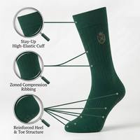 Chaussettes d'équitation personnalisées de qualité supérieure, respirantes, hautes jusqu'au genou, confortables, pour hommes et jeunes