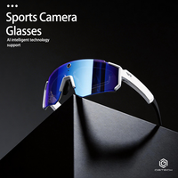 Lunettes Intelligentes à Double Micro avec Réduction de Bruit et Son Surround 360° pour Traduction IA 5.3, Étanchéité IPX5, Idéales pour les Camions et les Longues Déplacements