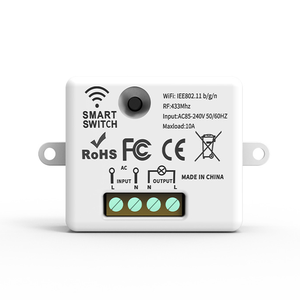 Tuya <span class=keywords><strong>Wifi</strong></span> Nhà Thông Minh Ánh Sáng Chuyển Đổi Rf433mhz Không Dây PC Bar Cho Ngoài Trời Nhà Để Xe Khách Sạn Sử Dụng Ứng Dụng Bằng Giọng Nói Trợ Lý Điều Khiển-Google Nhà - Product Image 1
