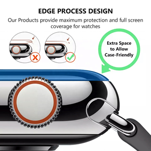 Film de protection d'écran pour montre 40mm 44mm, Film de protection flexible pour iPhone SE, Film en verre trempé - Product Image 2