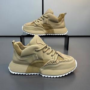 Chaussures décontractées à tige haute, tendance et polyvalentes, chaussures pour hommes, chaussures de sport à semelle souple pour hommes - Product Image 4