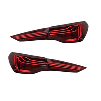 Feux arrière LED laser de style M4 CSL améliorés pour BMW Série 4 G22 G82 2020-2022 avec clignotants séquentiels