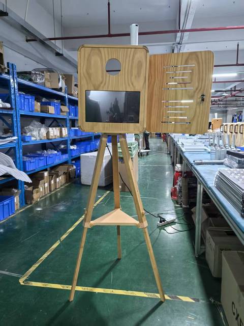 Vintage Style DSLR Instant Print Photo Booth Portable Retro with Flight Case for Parties & Events in US/EU Warehouse