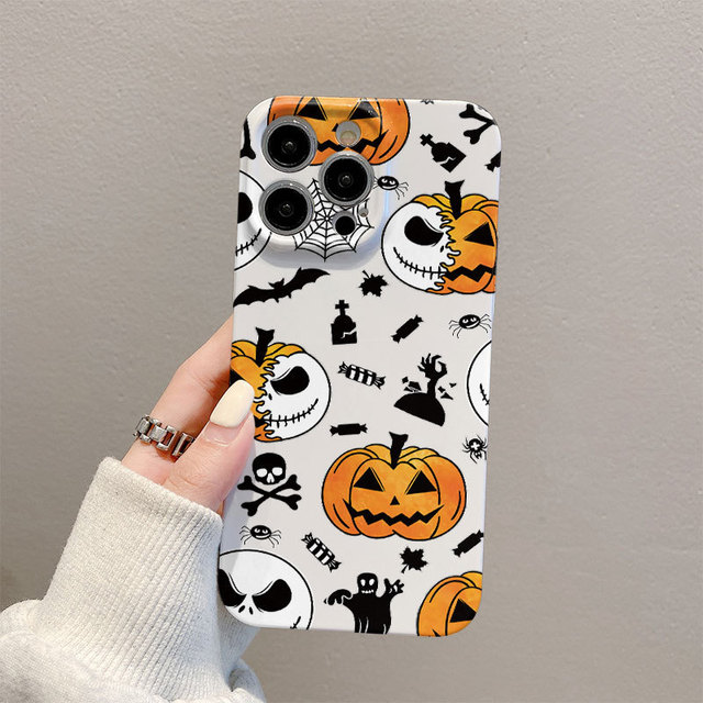 Halloween PC Shockproof Phone Case for iphone 11-17 Pro Max Series Mobile Cover