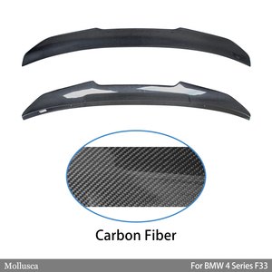 For 4 Series F33 Convertible&M4 F83 PSM Style Carbon Fiber <b>Rear</b> <b>Spoiler</b> Trunk Wing 2013-2020 - Product Image 2