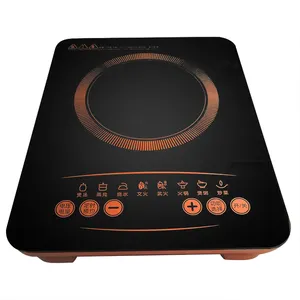 china home use high power one cooking zone kitchen electric cooktop induction stove on countertop