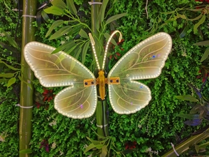 3d Christmas Motif Lights Outdoor Waterproof Landscape Lighting Dynamic Colorful For Wings Led Iron <strong>Butterfly</strong> Light - Product Image 3