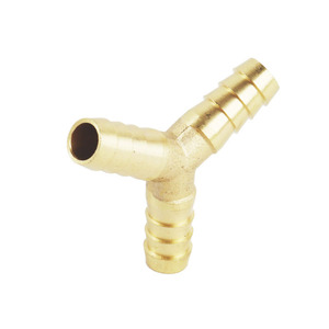 1/4 cobre engrosado 12mm <span class=keywords><strong>Trine</strong></span> Pagoda dientes exteriores suave fundido a presión roscado tubo de cuero hidráulico accesorios de tubería en T en espiga - Product Image 3