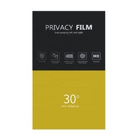 HD Anti spy Foils Privacy Hydrogen Tpu Matière première pour machine de découpe Feuille de contact transparente à 30 ° pour traceur