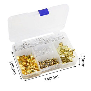 465pcs văn phòng văn phòng phẩm đinh ghim kết hợp phù hợp với nút chai bảng tin cố định thumbtack bán buôn - Product Image 4