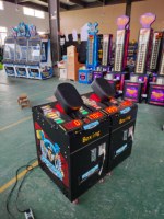 Machine de jeu d'arcade à monnayeur : Punch Boxing et Street Basketball, Testeur de force de frappe, en métal, personnalisable, 1 joueur