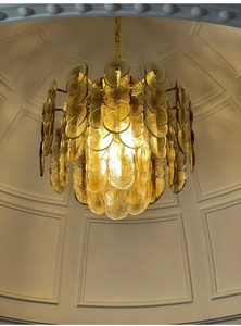 Lustre en verre de Murano moderne et vintage pour le salon, la salle à manger Villa Lobby French Mid-Century Artistic Light - Product Image 6