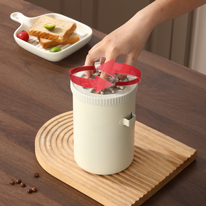 Nouvelles idées de produits Boîte à café 2025 avec cuillère, récipient hermétique en acier inoxydable pour le stockage des aliments en grains/marc de café - Product Image 4