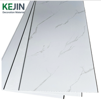 Panneaux muraux en PVC résistant au feu imperméable personnalisés en usine Tuiles de plafond Panneau en PVC