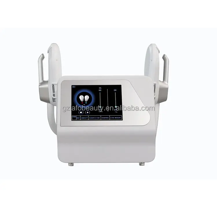 2023 high-intensity electromagnetic training muscle machine portatil HIEMT pro emslim 2 handles ems body slimming hiemt