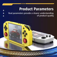 Console de jeu portable Topleo 4,2 pouces HD WiFi LAN Battle Linux pour joueurs de jeux vidéo portables