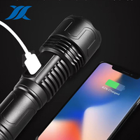 Lampe torche tactique laser 30W, puissante, rechargeable, lampe torche LED rechargeable