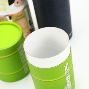 Custom <b>Empty</b> Cylindrical Cardboard Cylinder Round <b>Box</b> Paper Tube Packaging <b>Box</b> - Product Image 4