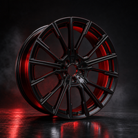Jantes de 17, 18, 19 et 20 pouces, roues de 17 pouces en alliage d'aluminium forgé, finition usinée couleur bronze pour B-m-w, Mercedes, Audi, Tesla