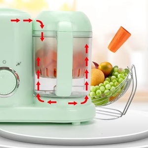 Multi-functional Baby Complementary <b>Food</b> Machine Electric Baby <b>Food</b> Processor Steaming Stirring Integrated Small - Product Image 3