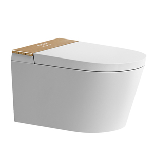 <span class=keywords><strong>WC</strong></span> mural multifonctionnel électrique à chasse automatique, luxueux, haut de gamme, avec réservoir d'eau dissimulé allongé, gain de place - Product Image 3