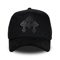 Nouvelle Arrivée Casquette de Baseball Gorra Rico Hats El Barbas Chrome Rico Muerto avec Logo Brodé, Image Sportive, 100% Coton