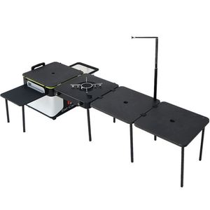 Table de camping pliante portable CLS Outdoor Mobile Kitchen avec cuisinière intégrée, équipement pour camping-car et voiture. - Product Image 3