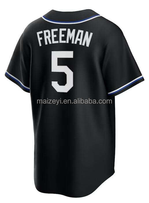 #5 Freddie Freeman nero