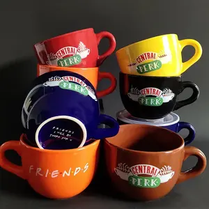 <span class=keywords><strong>Tasse</strong></span> à café en céramique <span class=keywords><strong>Friends</strong></span> TV Show Series Central Perk <span class=keywords><strong>Tasse</strong></span> à cappuccino <span class=keywords><strong>Friends</strong></span> Central Perk 650ml - Product Image 3