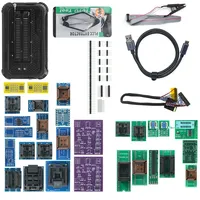 Programmateur universel XGecu T76 USB 3.0 + kit d'adaptateurs 6/13/23/35/52 pièces prenant en charge les testeurs de circuits intégrés EEPROM, NOR, NAND, EMMC, MCU, GAL, Minpro