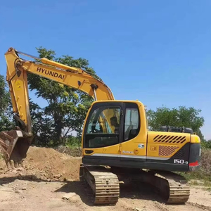 รถขุดฮุนได150-9มือสองที่มุ่งเน้นการส่งออก15Ton ราคาส่วนลดและมีสต็อกพร้อมการสึกหรอต่ำและพลังสูง - Product Image 3