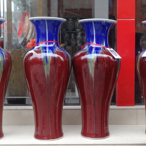 2 Mètres de gros Couleur <span class=keywords><strong>Grand</strong></span> <span class=keywords><strong>Vase</strong></span> Céramique <span class=keywords><strong>Grand</strong></span> <span class=keywords><strong>Vase</strong></span> à Fleurs Décoratif pour la Maison <span class=keywords><strong>Vase</strong></span> de Sol - Product Image 3