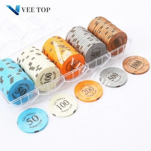 Jetons de jeu en argile personnalisés, jetons de poker de <span class=keywords><strong>Casino</strong></span>, jetons de <span class=keywords><strong>jeton</strong></span> - Product Image 5