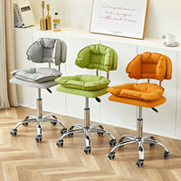 Chaises de bar ergonomiques modernes et colorées en gros pour bureaux, hôtels, salons, salons de beauté, salons de manucure et coiffure