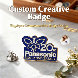 Хит продаж: Металлический значок на заказ, произвольной формы, для клуба, модный - Product Image 4