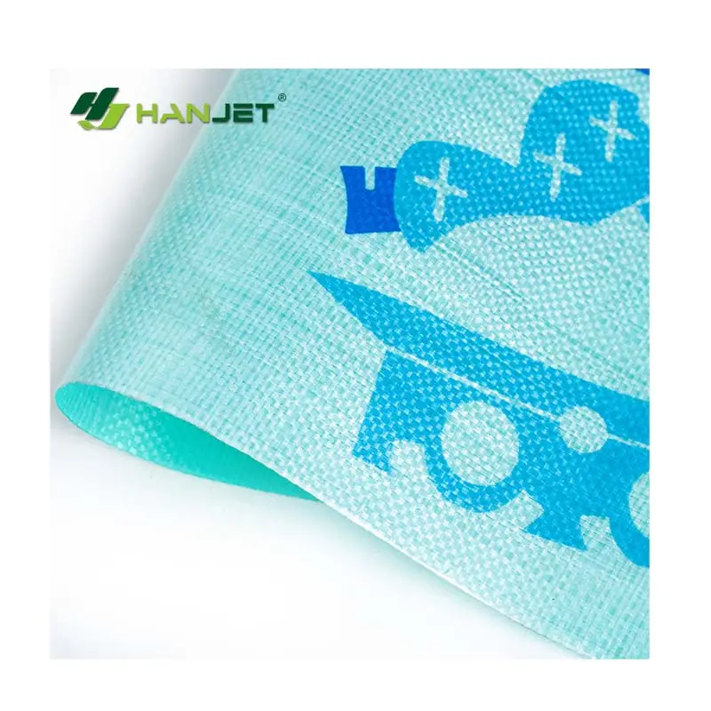 Hanjet prezzo di fabbrica blu telone in plastica impermeabile telone in polietilene per copertura esterna