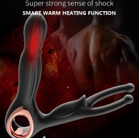 Fernbedienung Kabelloser Vibrierender Elektrischer Mini-Analvibrator für Männer Tragbares Diskretes Lustgerät