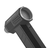 Ventilateur industriel violent en alliage d'aluminium, mini souffleur d'air sans balais rechargeable, dépoussiéreur