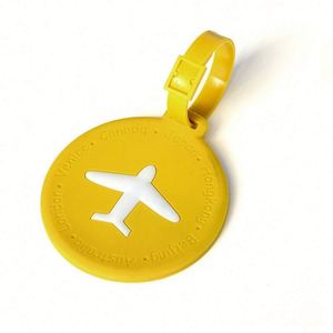 2025 Custom PVC Aircraft Boarding Luggage Tag Flap Signature Paper Information Indicating Advertising Logo Fashion Style - Product Image 4