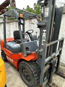 Chariot élévateur à fourche mini d'occasion HELI 3 tonnes FD30, qualité supérieure, diesel, avec 6 mois de service après-vente - Product Image 5